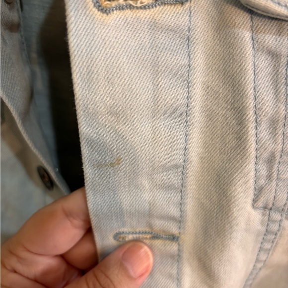 Cotton On womens The Rolling Stones denim jacket blue small - Picture 4 of 5